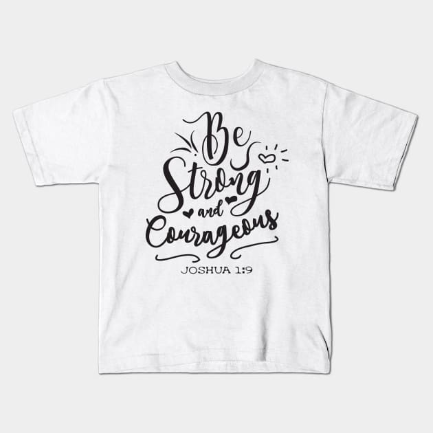 courage Kids T-Shirt by Kuys Ed